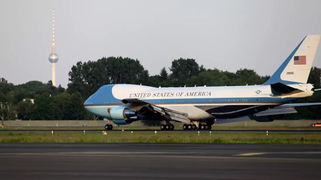 Die Air Force One in Berlin - Bild: ?ber dts Nachrichtenagentur
