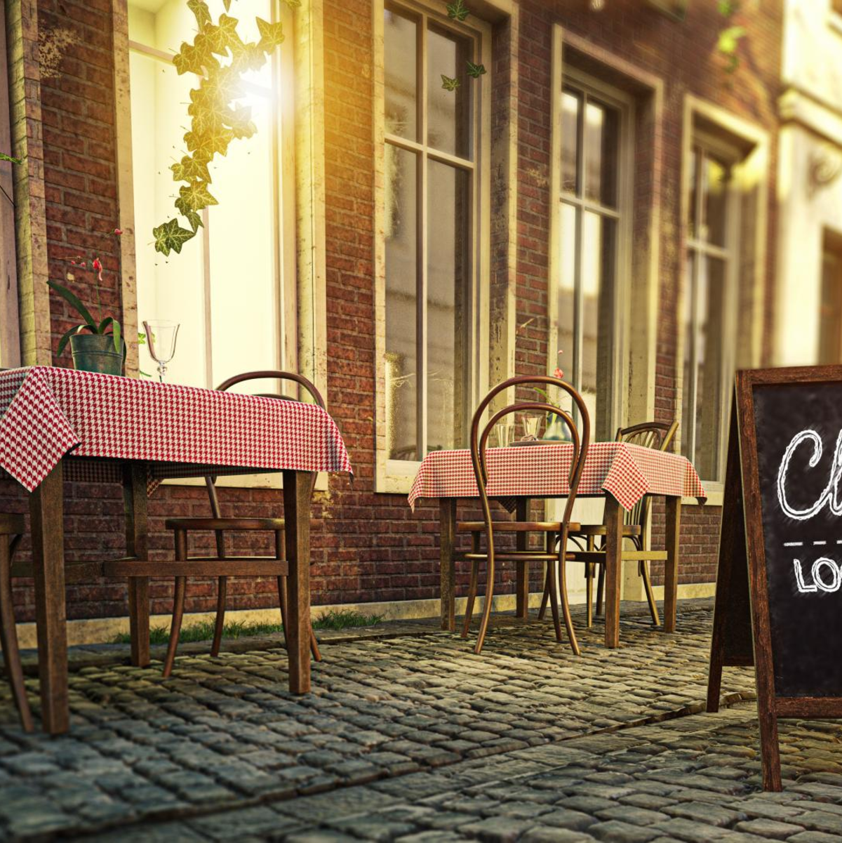 Die Gastronomie muss während des Lockdowns schließen - Foto: https://stock.adobe.com/de/images/restaurant-gastronomie-wegen-lockdown-geschlossen/390356137