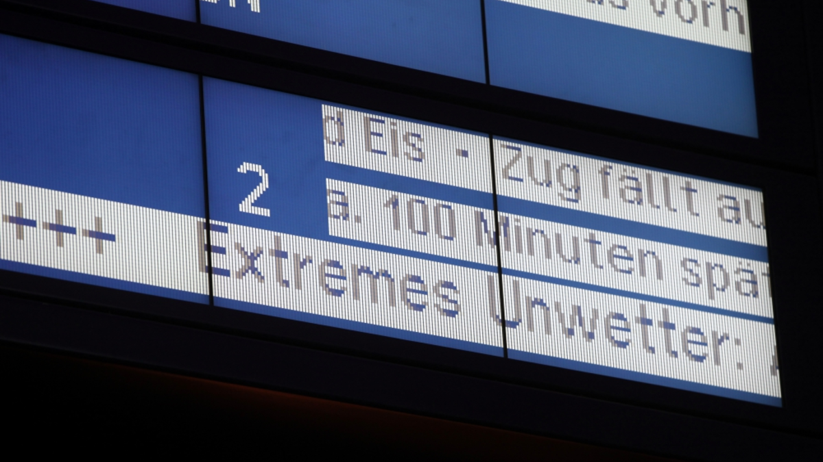 Warnhinweis vor Sturm am 08.02.2021 - Foto: ?ber dts Nachrichtenagentur