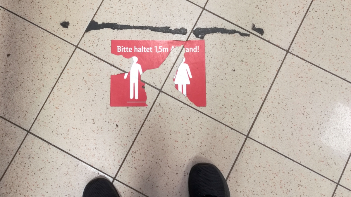 Abgetretener Corona-Warnhinweis - Foto: über dts Nachrichtenagentur