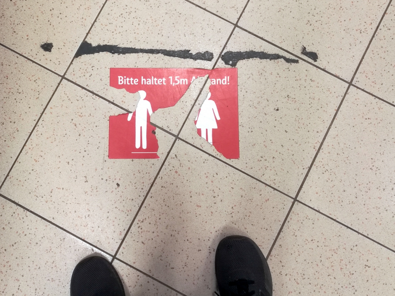 Abgetretener Corona-Warnhinweis - Foto: über dts Nachrichtenagentur