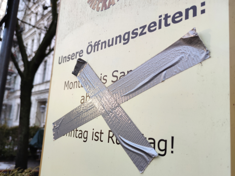 Geschlossenes Restaurant - Foto: ?ber dts Nachrichtenagentur