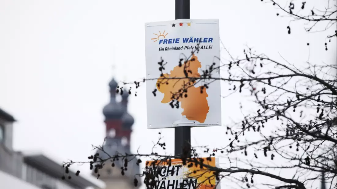 Wahlplakat zur Landtagswahl in Rheinland-Pfalz 2021 - Bild: ?ber dts Nachrichtenagentur