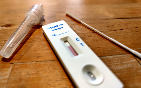 Corona-Selbsttest - Foto: ?ber dts Nachrichtenagentur