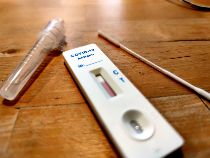 Corona-Selbsttest - Foto: ?ber dts Nachrichtenagentur