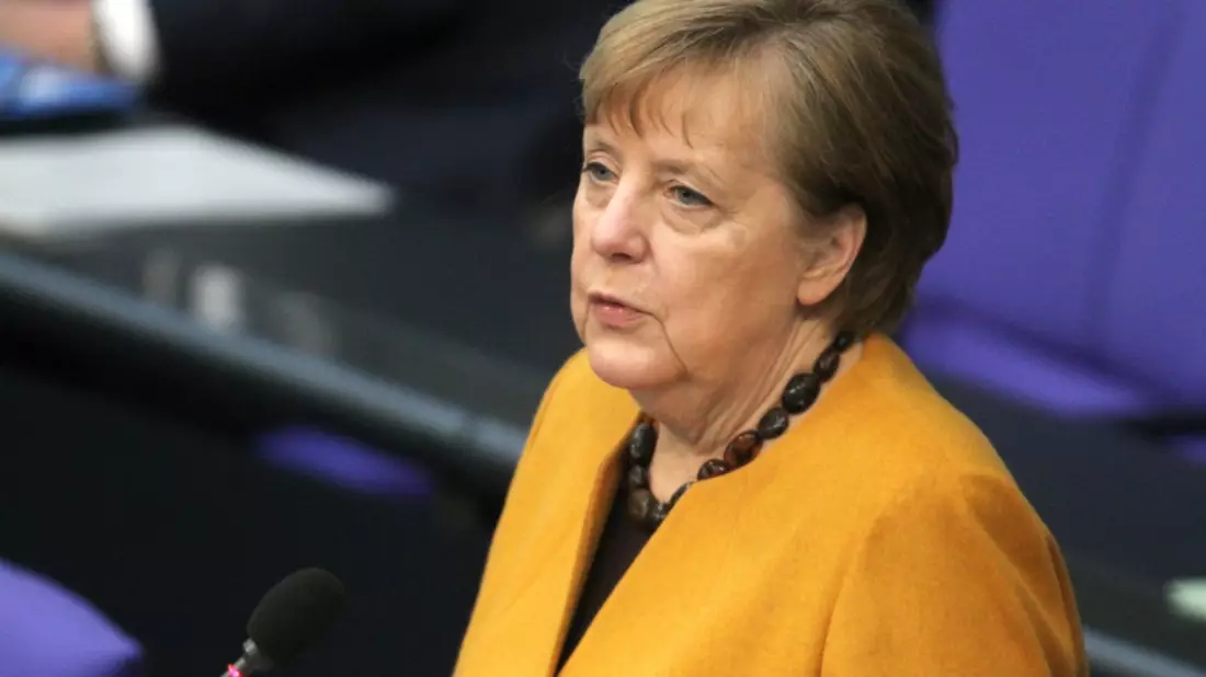 Angela Merkel am 24.03.2021 im Bundestag - Bild: ?ber dts Nachrichtenagentur
