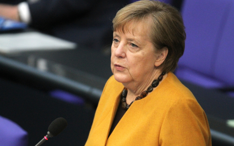Angela Merkel am 24.03.2021 im Bundestag - Foto: ?ber dts Nachrichtenagentur