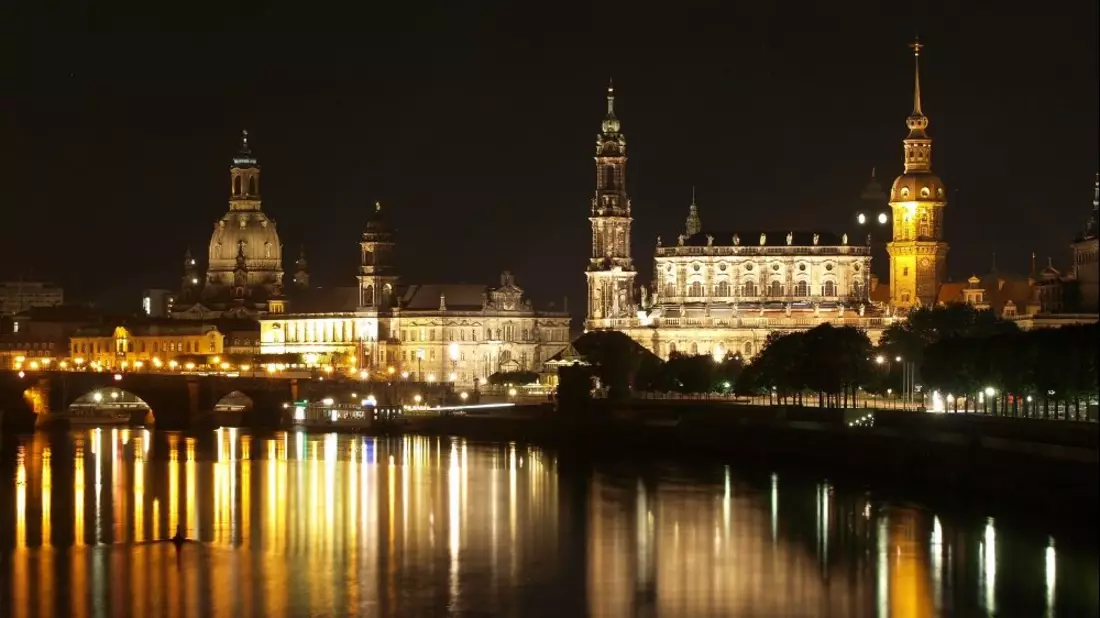 Dresden bei Nacht - Bild: über dts Nachrichtenagentur
