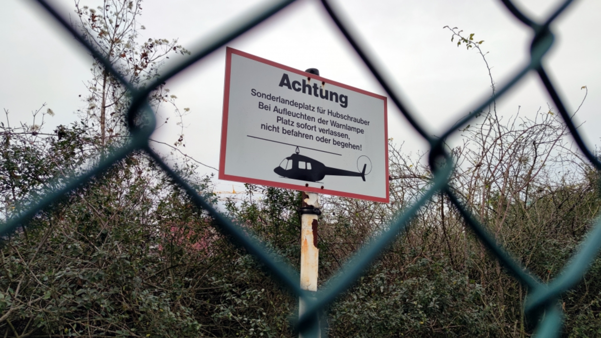 Hubschrauberlandeplatz - Foto: ?ber dts Nachrichtenagentur