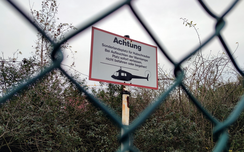 Hubschrauberlandeplatz - Foto: ?ber dts Nachrichtenagentur