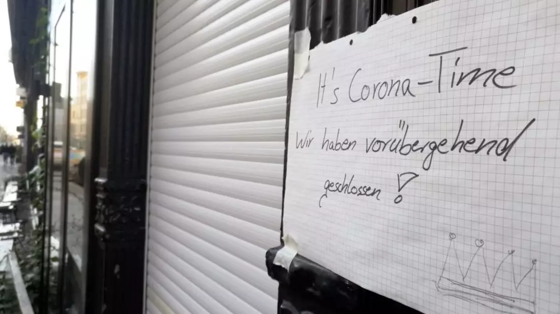 Wegen Coronakrise geschlossener Laden - Bild: über dts Nachrichtenagentur