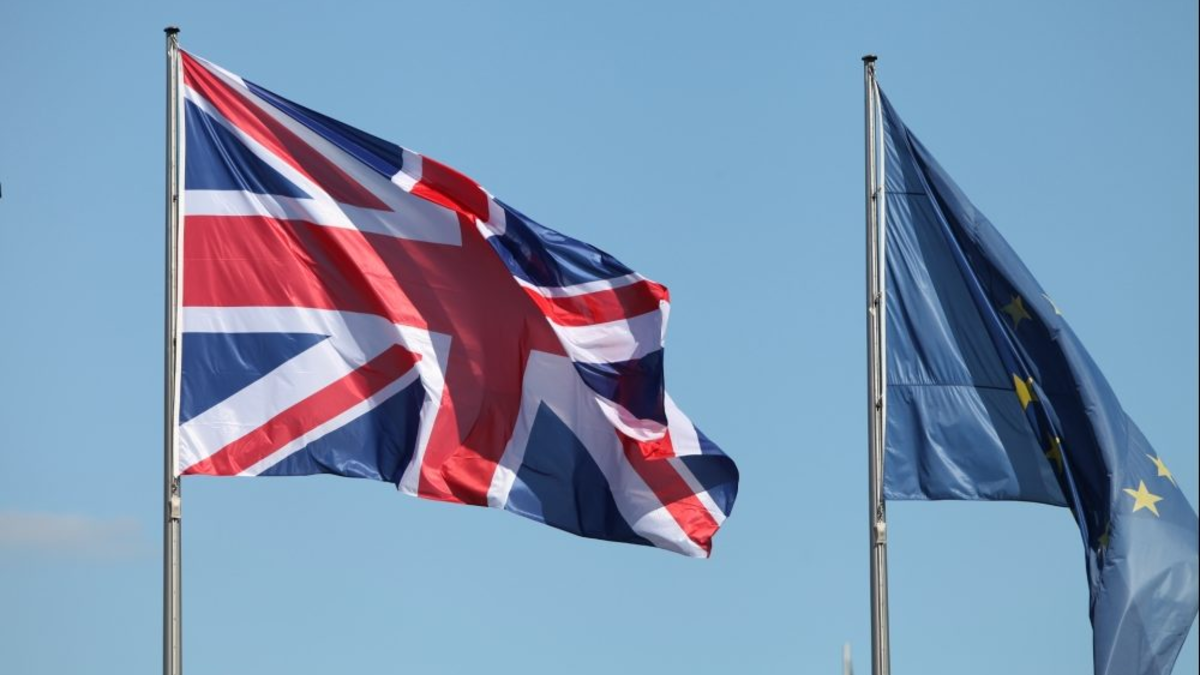 Fahnen von EU und Großbritannien - Foto: über dts Nachrichtenagentur