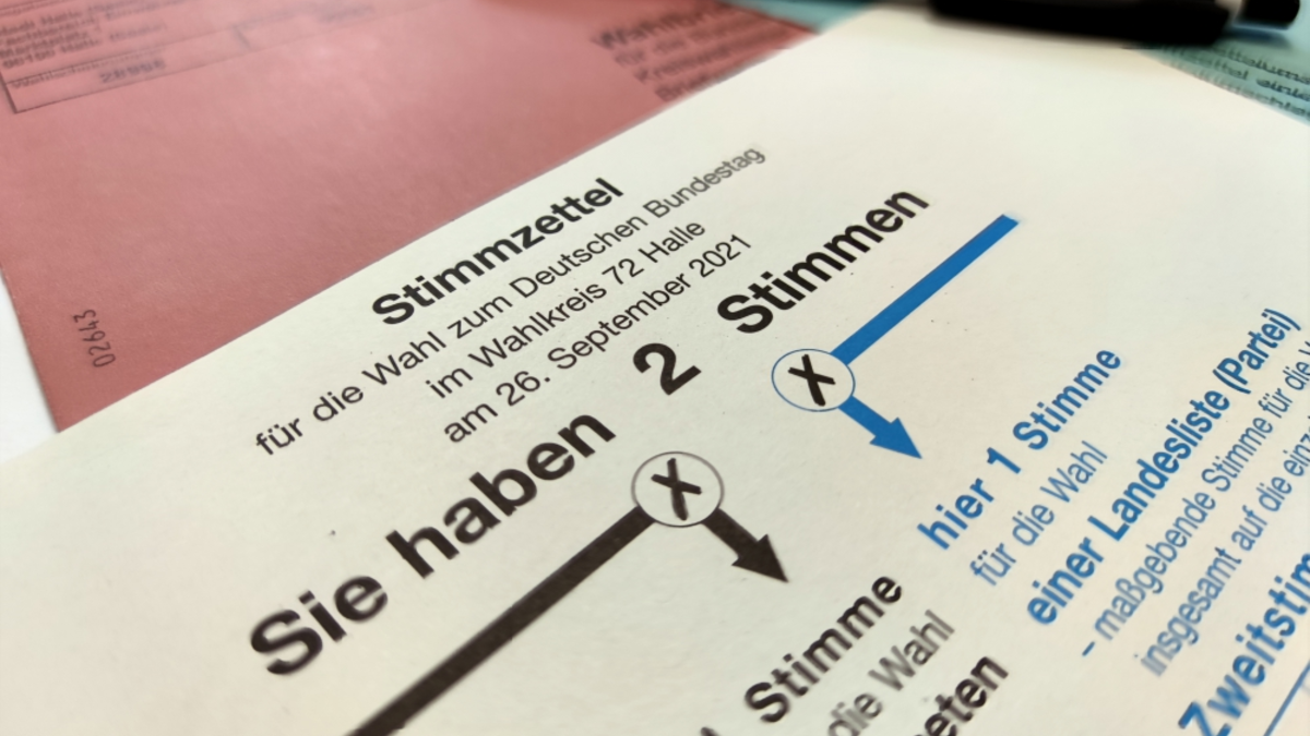 Stimmzettel zur Bundestagswahl 2021 - Foto: ?ber dts Nachrichtenagentur