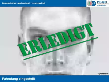 POL-RE: Herten/Dorsten/Düsseldorf: Ergänzung zur Meldung: Rücknahme Vermisstenfahndung - Foto: presseportal.de