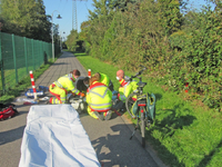 POL-ME: Motorrollerfahrer bei Verkehrsunfall lebensgefährlich verletzt - Mettmann - 2410044 - Foto: presseportal.de