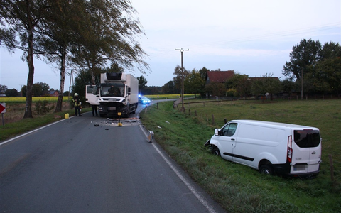 POL-COE: Olfen, Kökelsumer Straße/ Kollision zwischen Auto - Foto: presseportal.de