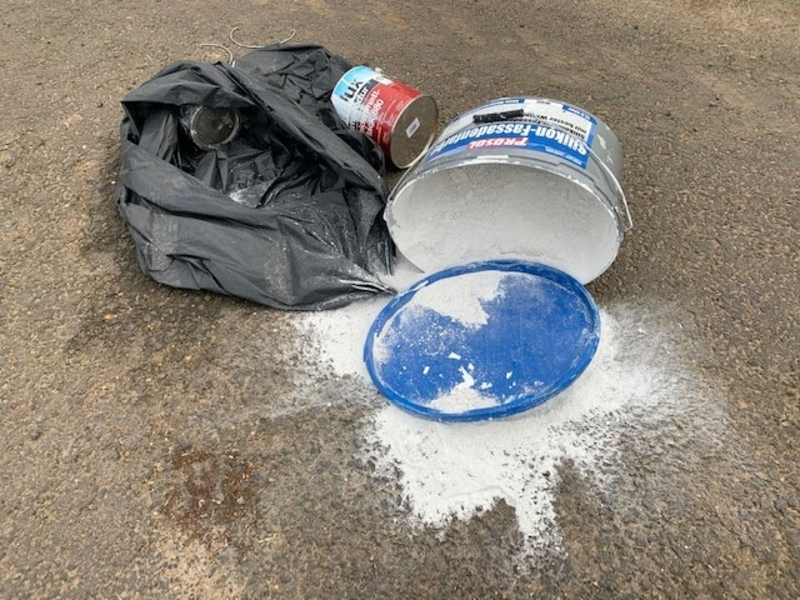 POL-FL: Wees: Polizei sucht Zeugen nach illegaler Müllablagerung - Foto: presseportal.de