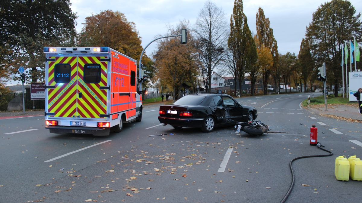 POL-HA: Verkehrsunfall in Eilpe - 32-jähriger Beifahrer leicht verletzt - Foto: presseportal.de