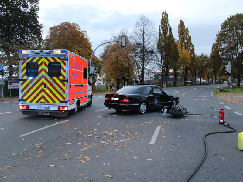 POL-HA: Verkehrsunfall in Eilpe - 32-jähriger Beifahrer leicht verletzt - Foto: presseportal.de