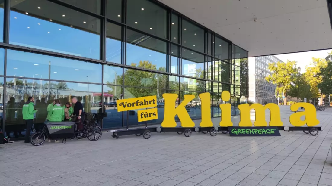 Greenpeace-Protest für Klimaschutz - Bild: ?ber dts Nachrichtenagentur
