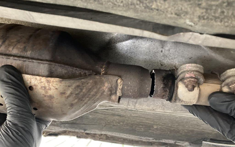 FW Alpen: Brennender Baum in der Sylvesternacht - Foto: presseportal.de