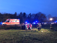 FW-AUR: Umfangreicher Dieselaustritt auf Bundesstraße - Foto: presseportal.de