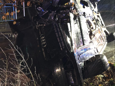 POL-PDLD: BAB65/Deidesheim - Unfall durch Aquaplaning - Foto: presseportal.de
