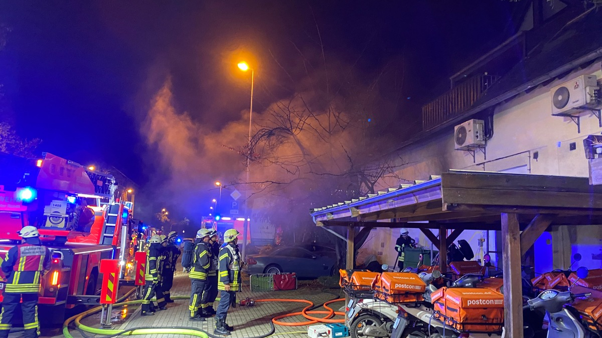 FW Hannover: Paket mit unbekanntem Stoff gefunden - drei verletzte Personen - Foto: presseportal.de