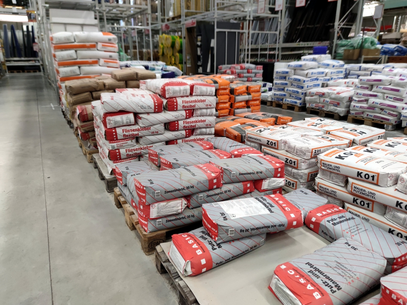 Zement in einem Baumarkt - Foto: ?ber dts Nachrichtenagentur