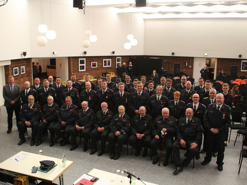 FW-ROW: Verbandsversammlung des Kreisfeuerwehrverbandes Bremervörde e.V. - Foto: presseportal.de