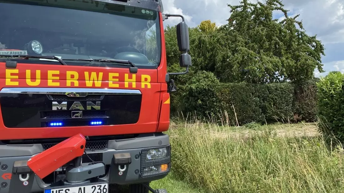 FW Alpen: Einsatzstelle an anderer Örtlichkeit - Bild: presseportal.de
