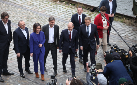 Vorstellung des Koalitionsvertrags am 24.11.2021 - Foto: ?ber dts Nachrichtenagentur