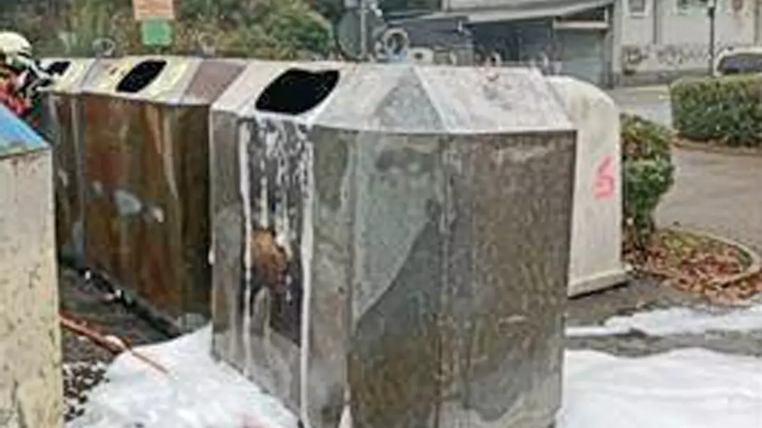 POL-DU: Obermarxloh: Container brannte - Zeugensuche - Bild: presseportal.de