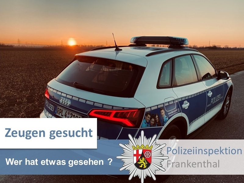 POL-PDLU: Zeugen gesucht für Verkehrsunfallflucht - Foto: presseportal.de