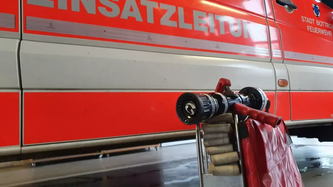 FW-BOT: Schwelbrand in der Kläranlage Bottrop - Bild: presseportal.de