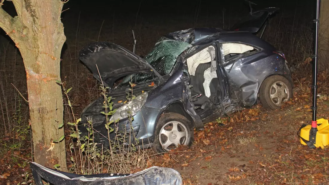 POL-ME: Alleinunfall unter Alkoholeinfluss - 2604058 - Bild: presseportal.de
