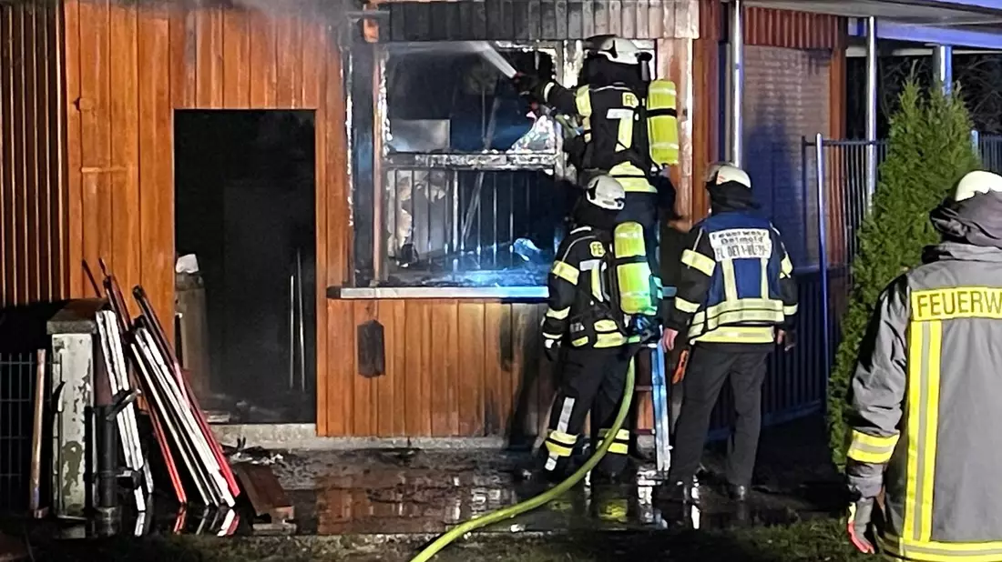 FW Hünxe: Ausgelöste Brandmeldeanlage - Bild: presseportal.de