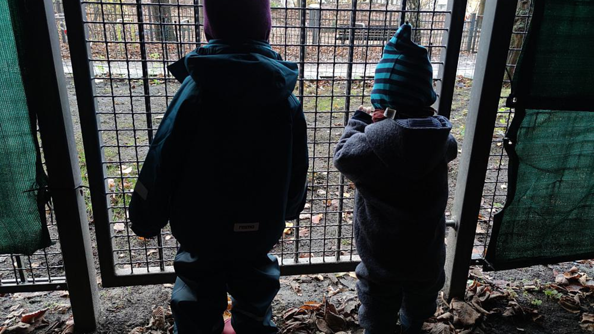 Kinder hinter einem Gitter - Foto: ?ber dts Nachrichtenagentur