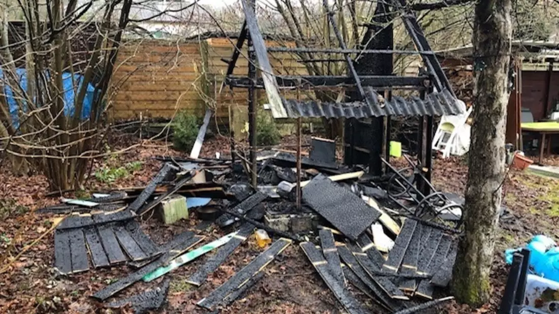 POL-CE: Hohne - Gartenhaus in Hohne/Spechtshorn abgebrannt - Bild: presseportal.de