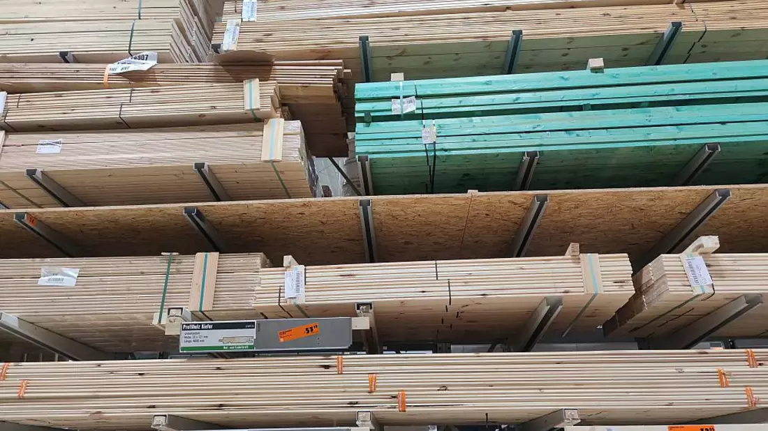 Holz im Baumarkt - Bild: ?ber dts Nachrichtenagentur