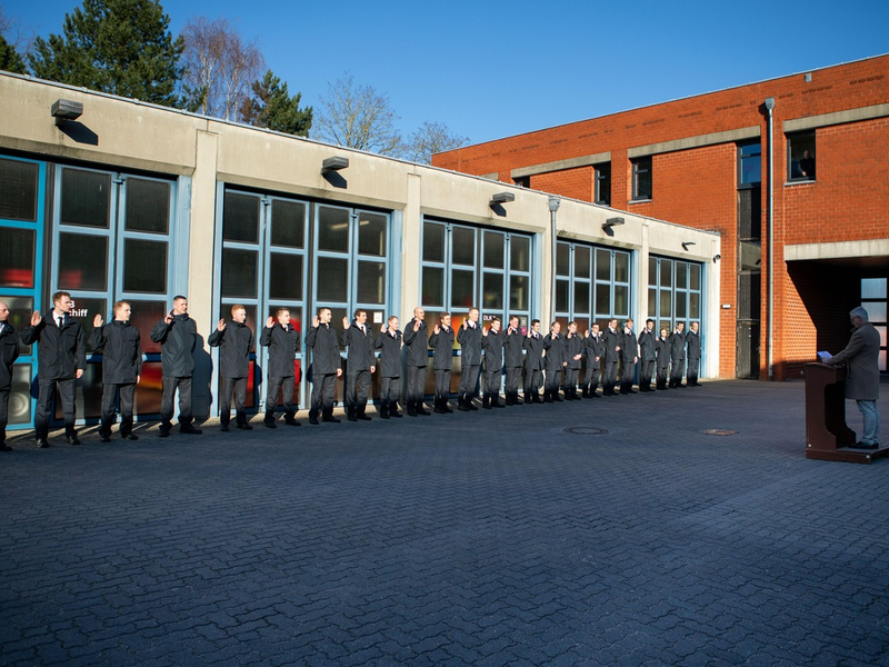 BPOLD S: 41 neue Bundespolizistinnen und Bundespolizisten für Baden-Württemberg - Foto: presseportal.de