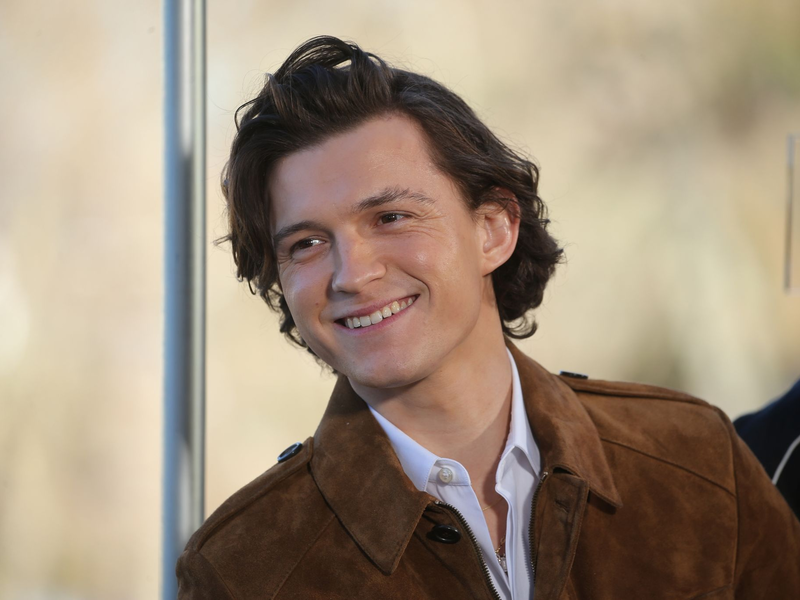 Tom Holland bei der Premire des Films «Uncharted» in Madrid. - Foto: Isabel Infantes/EUROPA PRESS/dpa