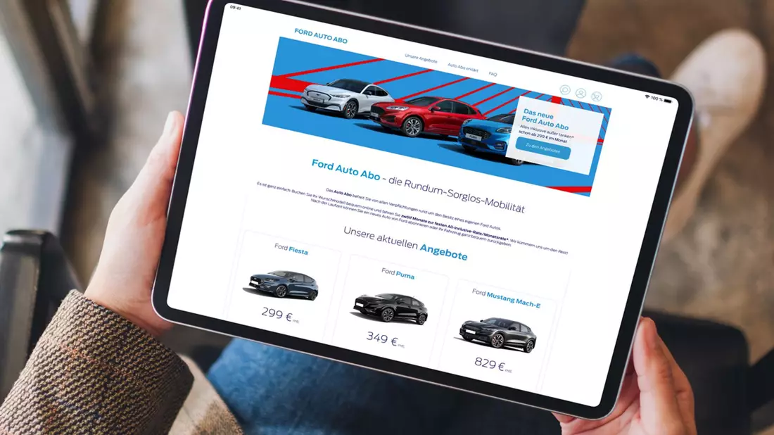 Das Logo des Autokonzerns Ford. - Bild: Ford-Werke GmbH/Ford-Werke GmbH/obs