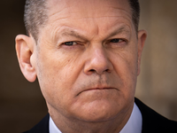 Bleibt bei seinem Nein zur Lieferung deutscher Taurus-Marschflugkörper an die Ukraine: Olaf Scholz. - Foto: Michael Kappeler/dpa