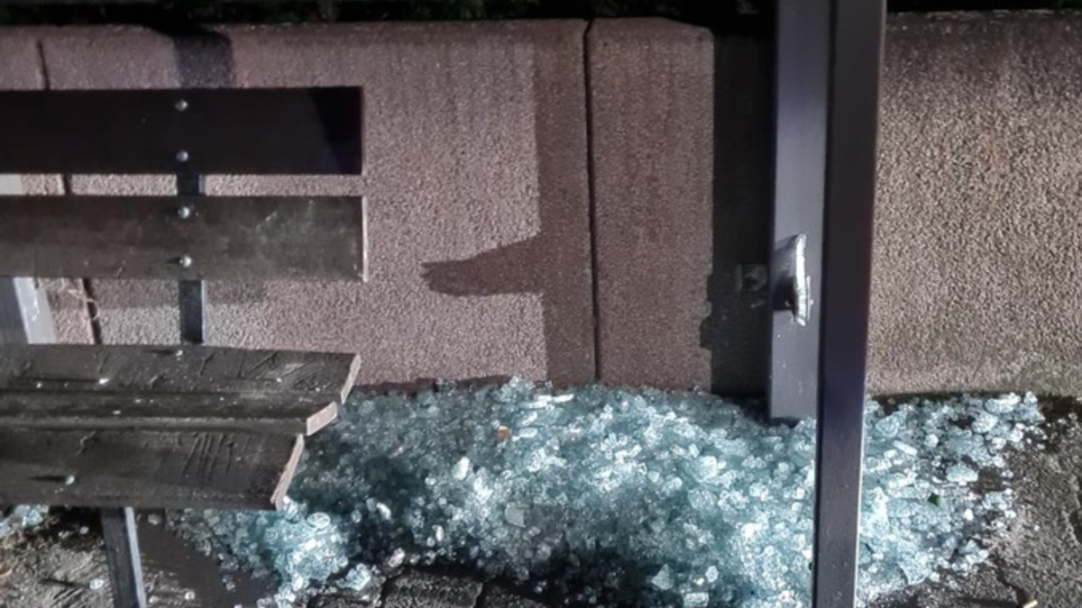 POL-SE: Halstenbek - Fahrgastunterstand an Bushaltestelle Seemoorweg erheblich beschädigt - Polizei auf der Suche nach Hinweisen - Foto: presseportal.de