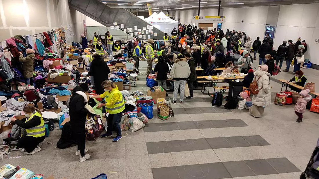 Hilfsgüter für Flüchtlinge aus der Ukraine in Deutschland - Bild: ?ber dts Nachrichtenagentur