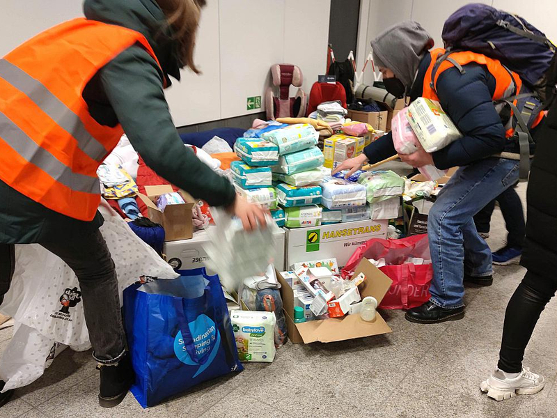 Hilfsgüter für Flüchtlinge aus der Ukraine in Deutschland - Foto: ?ber dts Nachrichtenagentur