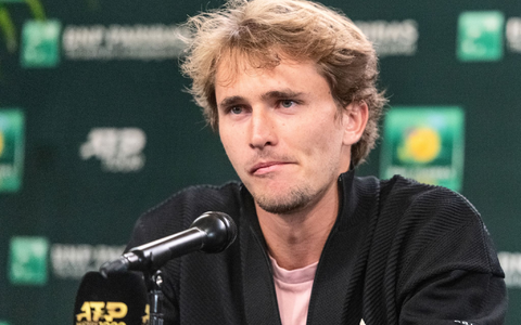 Alexander Zverev ist zufrieden mit seiner Leistung gegen Christopher O'Connell. - Foto: Maximilian Haupt/dpa