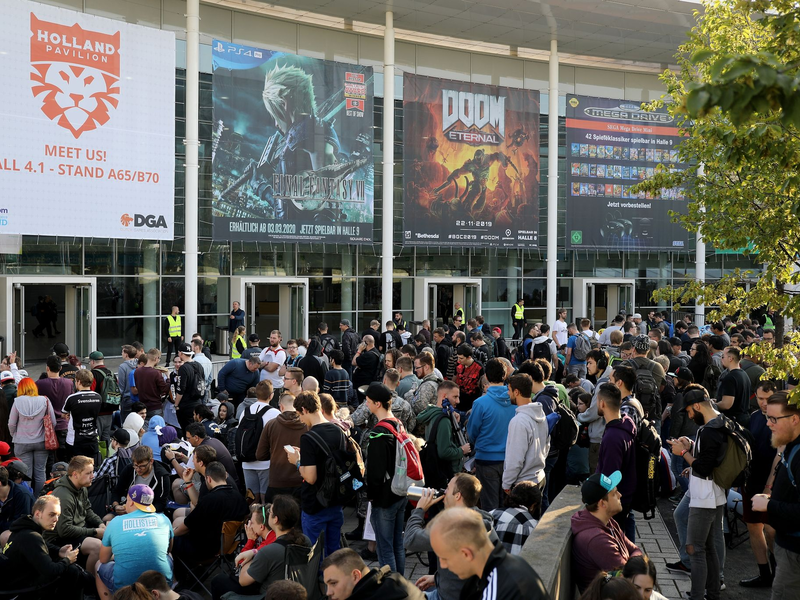 Bei der Gamescom 2025 testeten zahlreiche Messebesucher das neue Strategiespiel «Anno 117», eine Römisches-Reich-Version des in Deutschland entwickelten Klassikers «Anno 1800». (Archivbild) - Foto: Oliver Berg/dpa