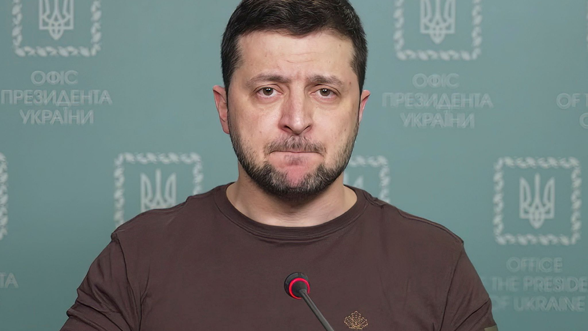 «Sie haben ihn gewählt und wiedergewählt und einen zweiten Hitler herangezogen», sagte Selenskyj in einem US-Interview vor der UN-Generaldebatte. - Foto: -/Ukrainian Presidential Press Office/AP/dpa